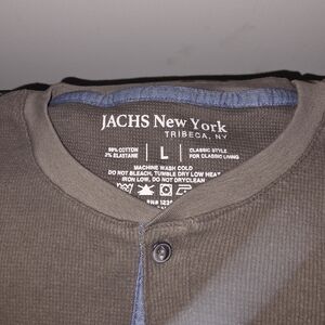 JACHS New York Green Long Sleeve Shirt